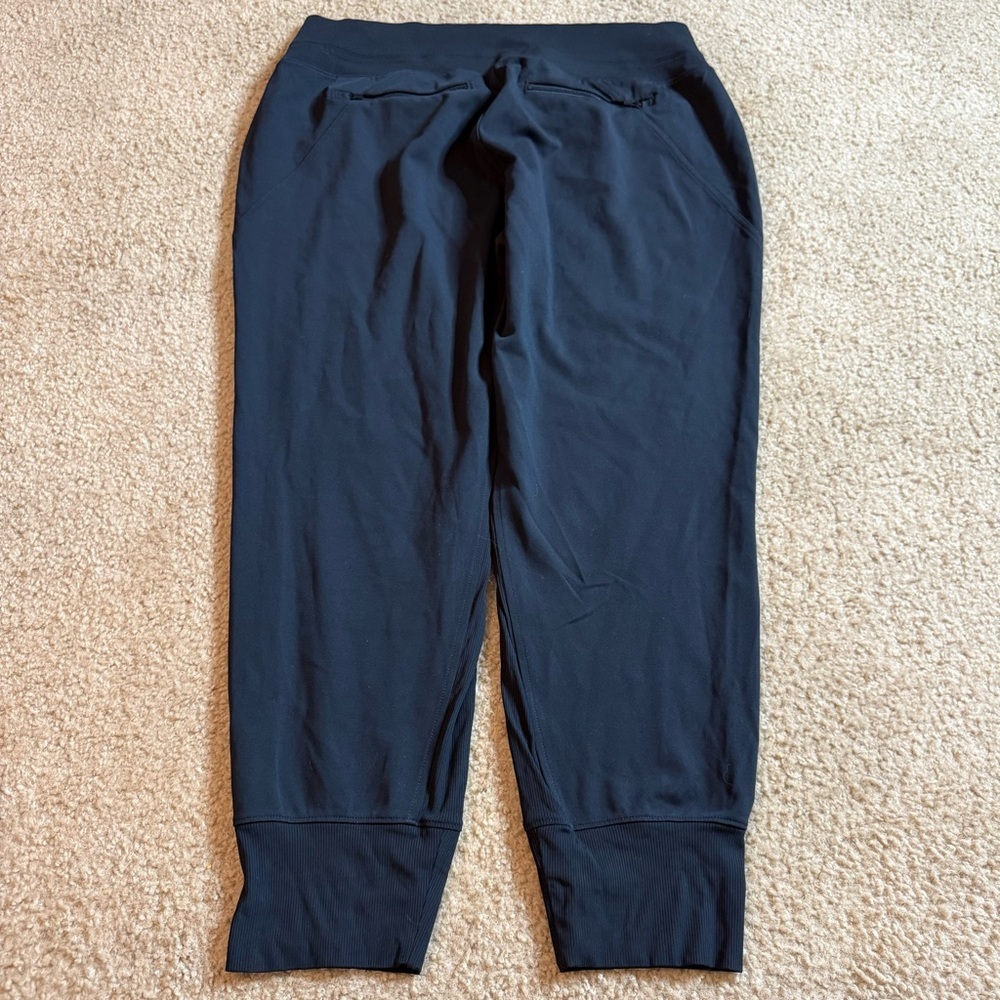 Athleta Black Jogger Track Pants - Picture 3 of 5